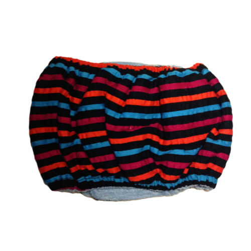 stripes on black belly band - back stripes on black belly band - back