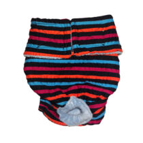Stripes on Black Premium Waterproof Dog Diaper