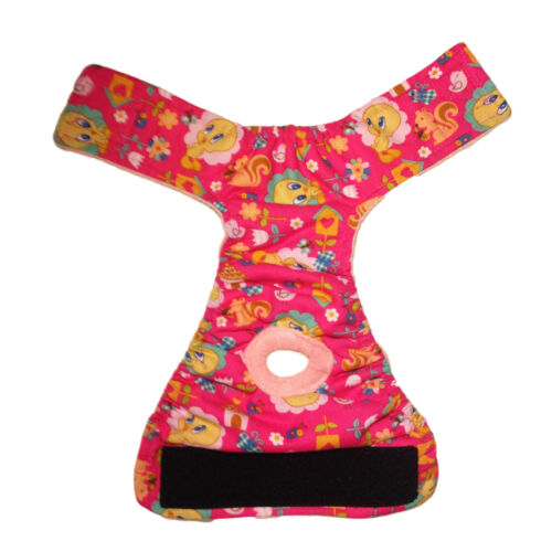 tweety bird on pink diaper - full tweety bird on pink diaper - full