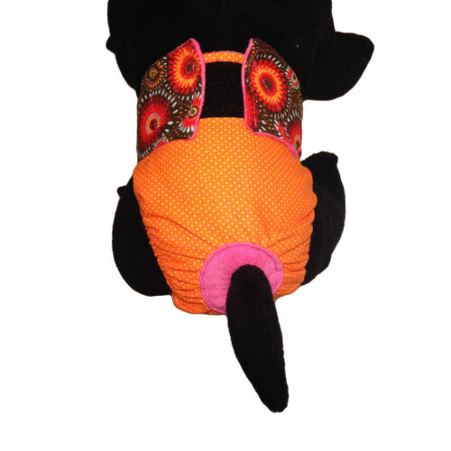 starblast on orange polka dot diaper - model 2 starblast on orange polka dot diaper - model 2