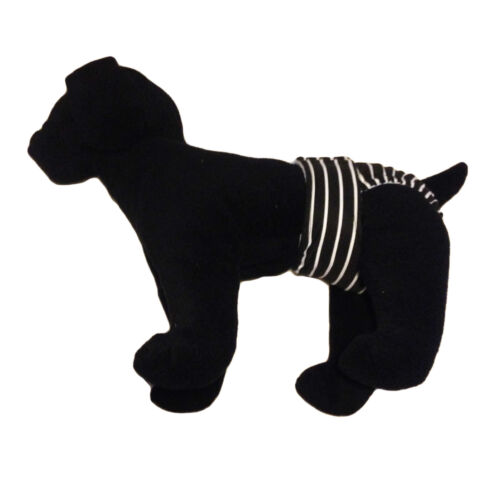 white stripes on black diaper - model 1 white stripes on black diaper - model 1