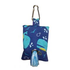 Blue Whale Dog Poop Bag Dispenser