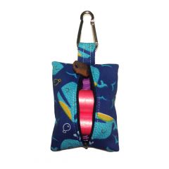 Blue Whale Dog Poop Bag Dispenser