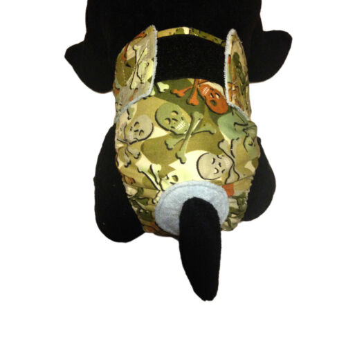 camo skulls diaper - model 2 camo skulls diaper - model 2