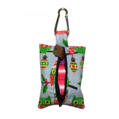 Owl with Glitter Dog Poop Bag Dispenser