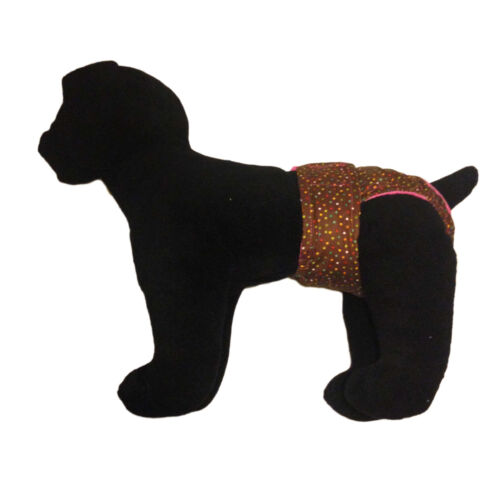 colorful polka dot on brown diaper - model 1 colorful polka dot on brown diaper - model 1