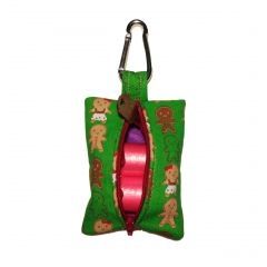 Gingerbread Dog Poop Bag Dispenser
