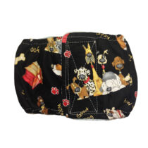 Good Doggie on Black  Dog Belly Band