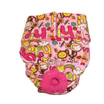 Happy Smile Monkey Premium Waterproof Dog Diaper