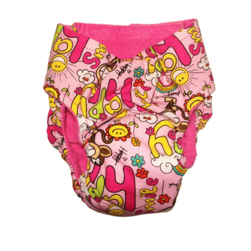 happy smile monkey diaper - back happy smile monkey diaper - back