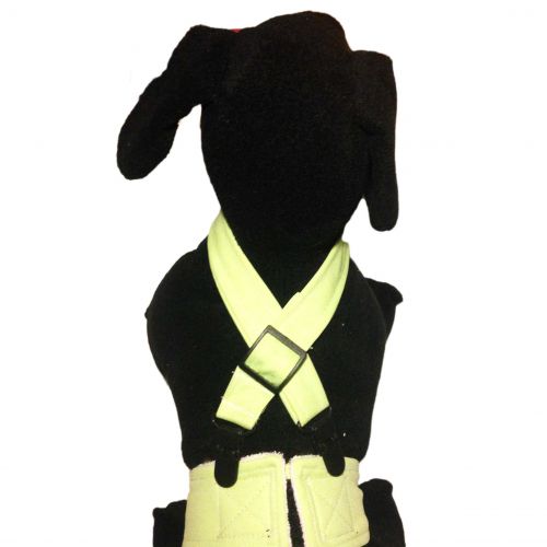 neon green diaper suspender - model 1