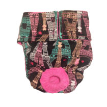 Paris Eiffel Tower Premium Waterproof Dog Diaper