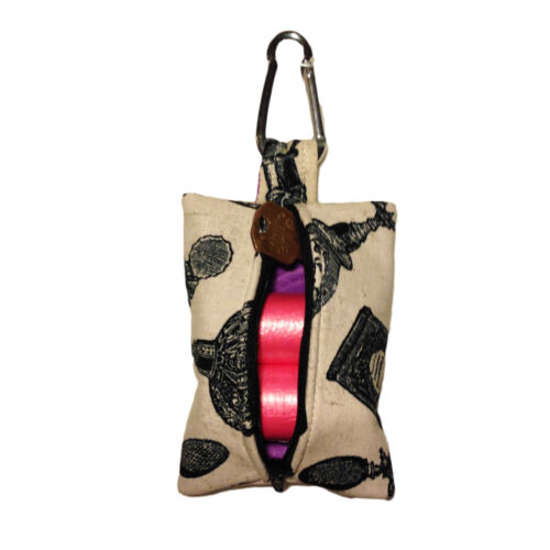 royal perfume dog poop bag dispenser - back open
