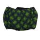 green double dots belly band - back