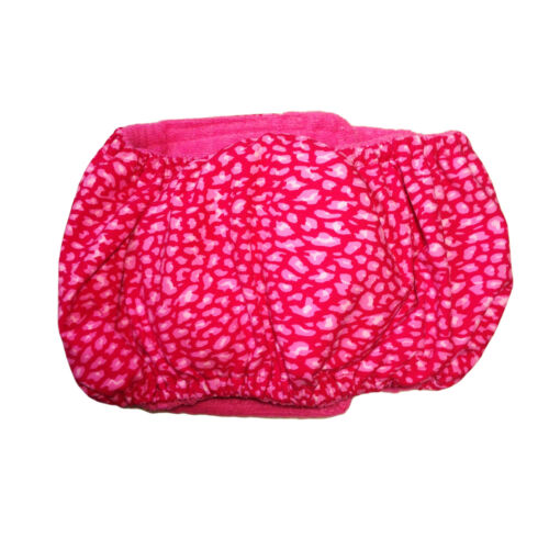 pink leopard belly band - back pink leopard belly band - back