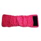 pink leopard belly band - open