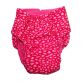pink leopard diaper - back
