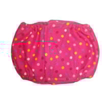 Colorful Polka Dot on Pink  Dog Belly Band