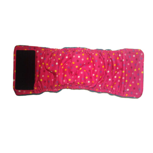 polka dot on pink belly band - full polka dot on pink belly band - full