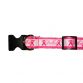 pink ribbon collar - open 1