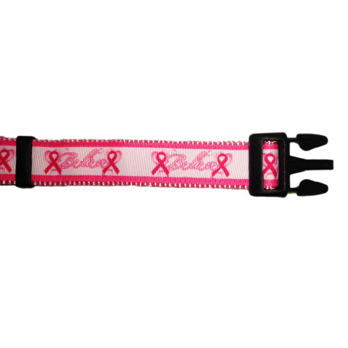 pink ribbon collar - open 2 pink ribbon collar - open 2