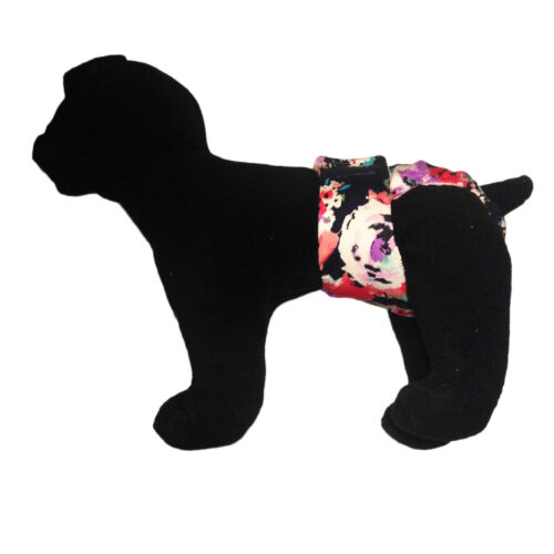 stylish flower on black diaper - model 1 stylish flower on black diaper - model 1