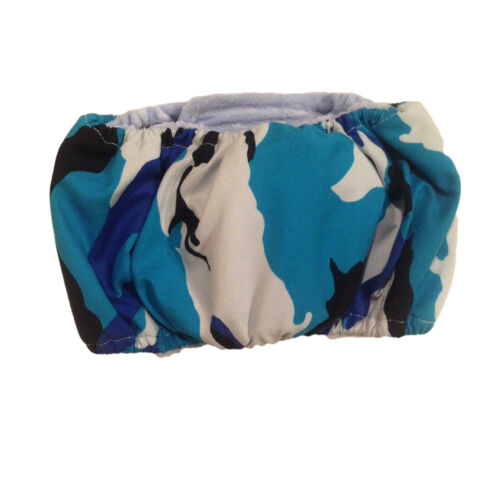 aqua camo belly band - back aqua camo belly band - back