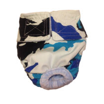 Aqua Camo   Cat Diaper