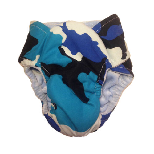 aqua camo diaper - back aqua camo diaper - back