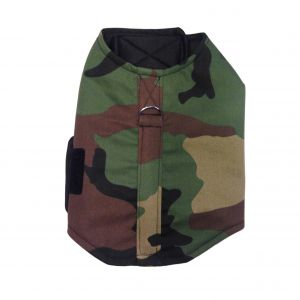 Green Camo Dog Harness Vest