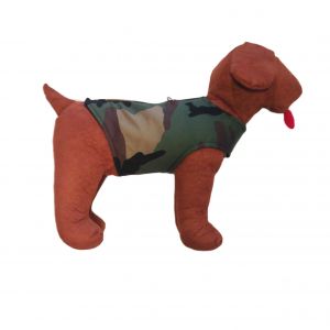 Green Camo Dog Harness Vest