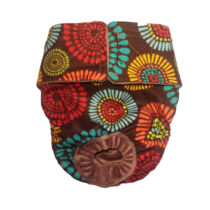 Fireworks on Brown Premium Waterproof Dog Diaper