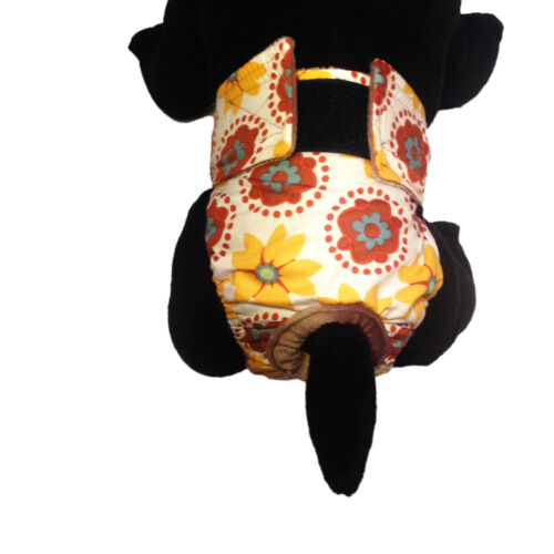 forever flower on white diaper - model 2 forever flower on white diaper - model 2