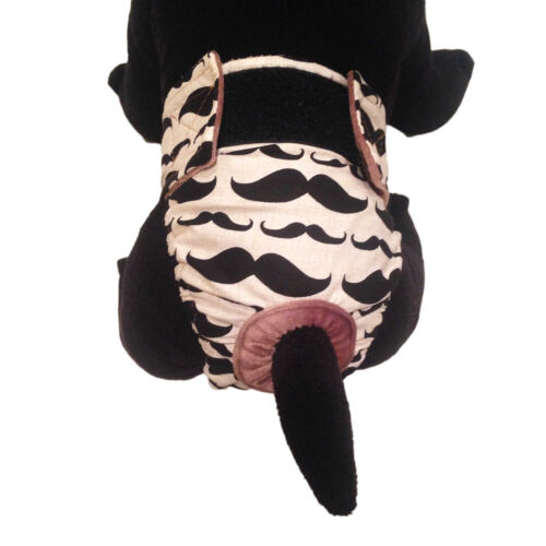 mustache diaper - model 2
