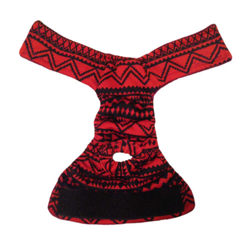 red and black southwest diaper - open red and black southwest diaper - open