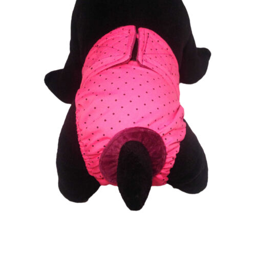 black polka dot on pink diaper - model 2 black polka dot on pink diaper - model 2