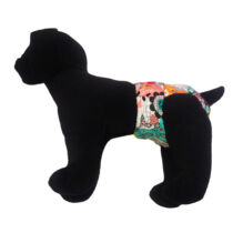 flower garden on white diaper – model 1