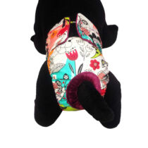 flower garden on white diaper – model 2