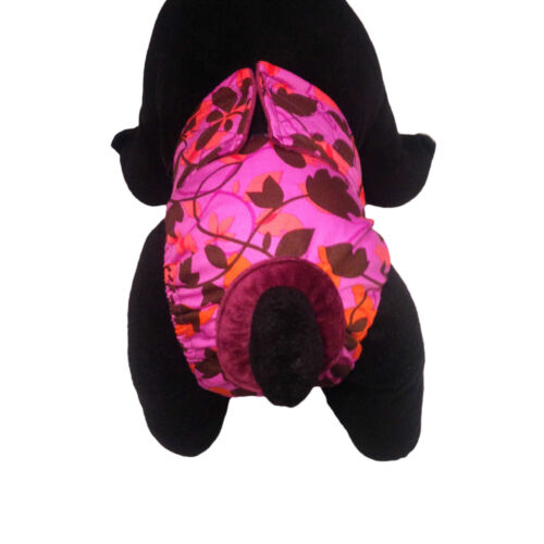 flower in the  wind on purple diaper - model 2 flower in the  wind on purple diaper - model 2