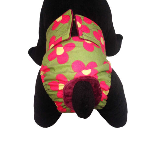 lucky flowers on green diaper - model 2 lucky flowers on green diaper - model 2