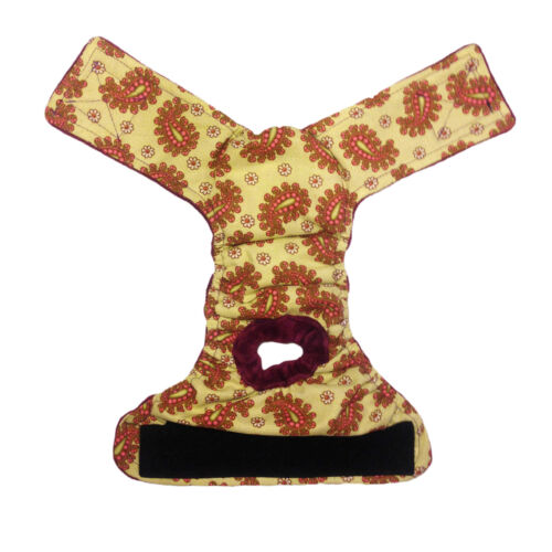 paisley on green diaper - open paisley on green diaper - open