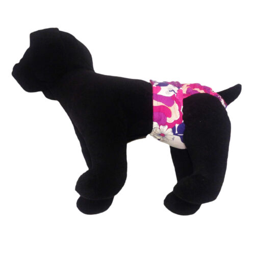 purple flower on white diaper - model 1 purple flower on white diaper - model 1