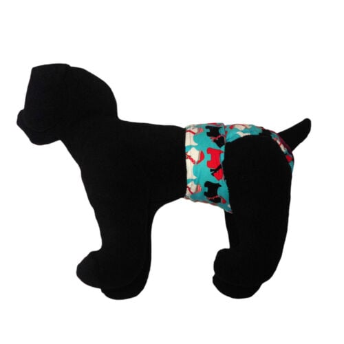 holiday doggie diaper - model 1 holiday doggie diaper - model 1