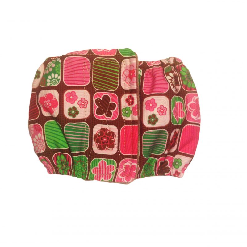 Pink Flower Window  Dog Belly Band