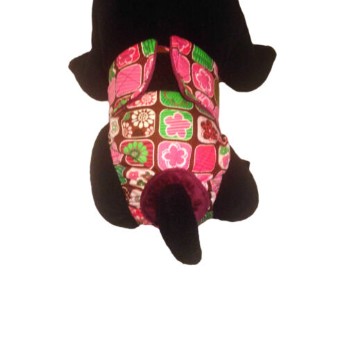 pink flower window diaper - model 2 pink flower window diaper - model 2