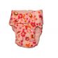 spring flower on pink diaper - back