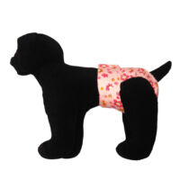 spring flower on pink diaper – model 1