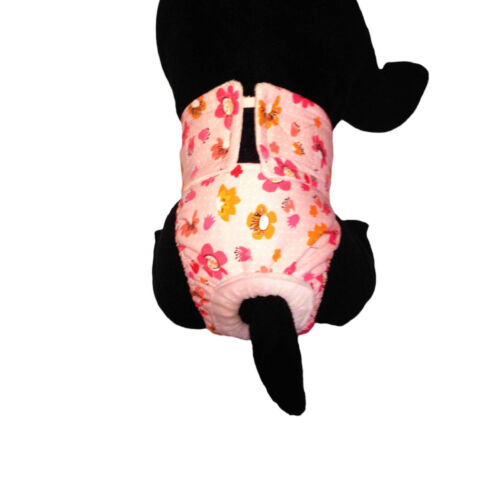 spring flower on pink diaper - model 2 spring flower on pink diaper - model 2