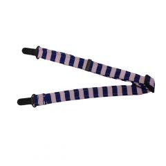 Blue Stripes Adjustable Suspender to Keep Dog Diapers On
