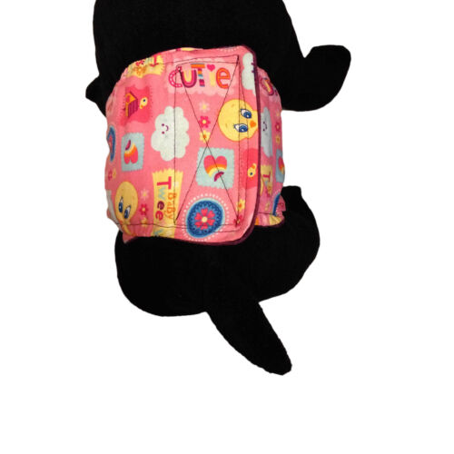 cutie baby tweety on pink belly band - model 2 cutie baby tweety on pink belly band - model 2